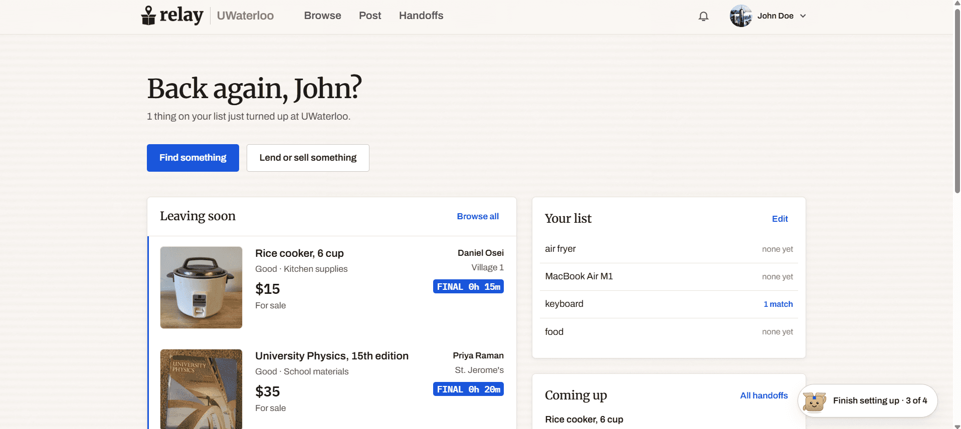 Homepage